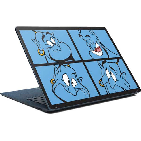 Disney Aladdin Genie Faces Grid Surface Laptop Skin